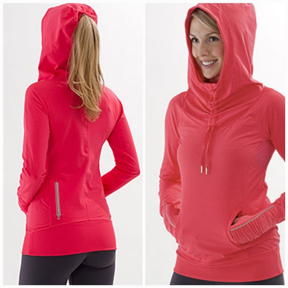 Lululemon Run: Ambition Pullover long sleeve hoodie (brushed power luxtreme) 6
